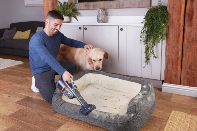 Máy Hút Bụi Lông Chó Black And Decker 20V With Extra Filter Máy hút lông thú cưng Black and Decker