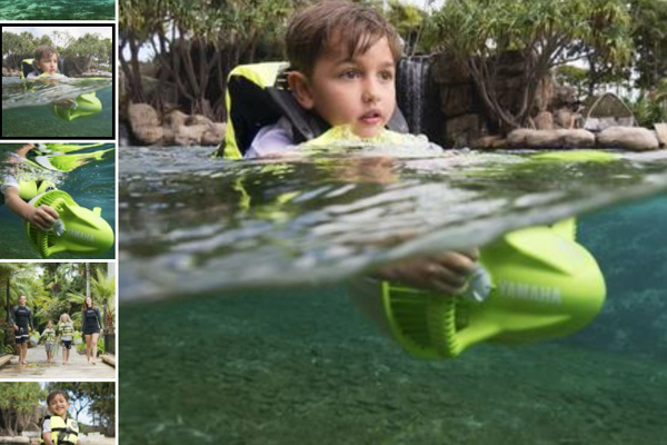 Underwater Scooter YAMAHA Seal Lặn Sâu Cùng Trẻ Seascooter YAMAHA Scout